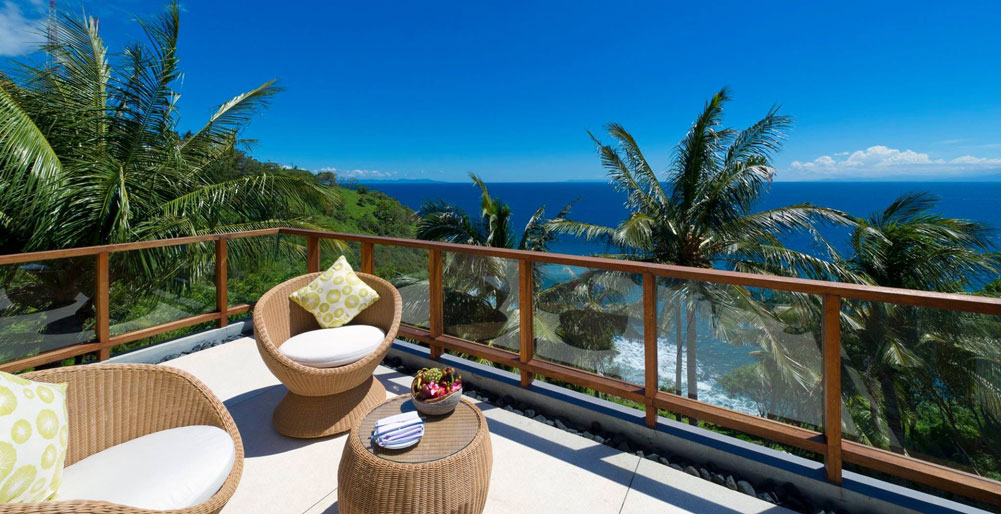 Malimbu Cliff Villa - Balcony