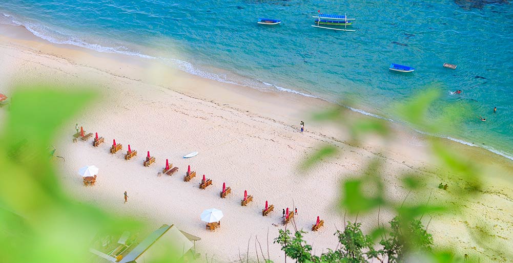 Pandawa Cliff Estate - Crystal clear ocean