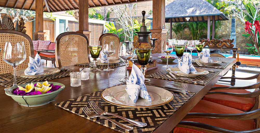 Des Indes Villas - Des Indes III - Dining area