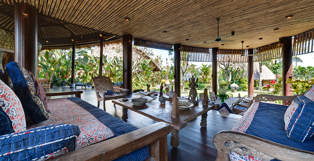 Taman Ahimsa - Main living room