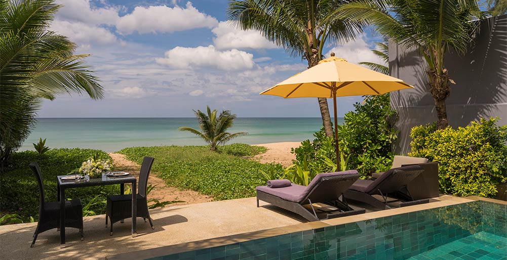 Infinity Blue Phuket - Amazing view from pool and outdoor dining area