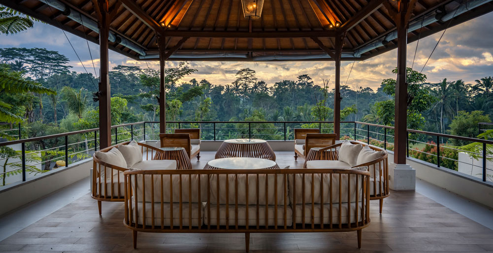 Pala Ubud - Villa Sanghyang - Serene paddy field views