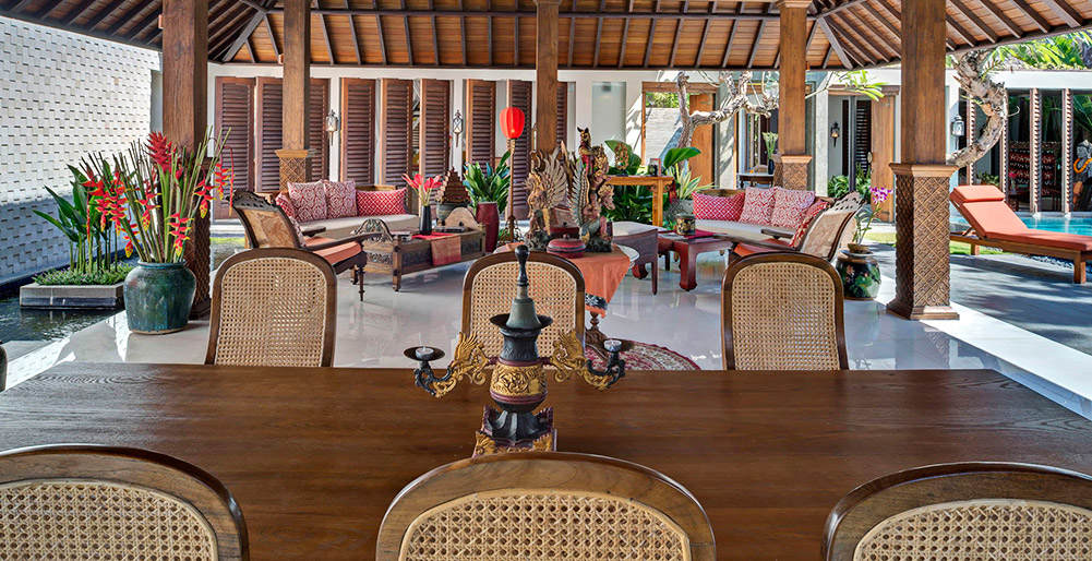 Des Indes Villas - Des Indes III - Living and entertaining spaces