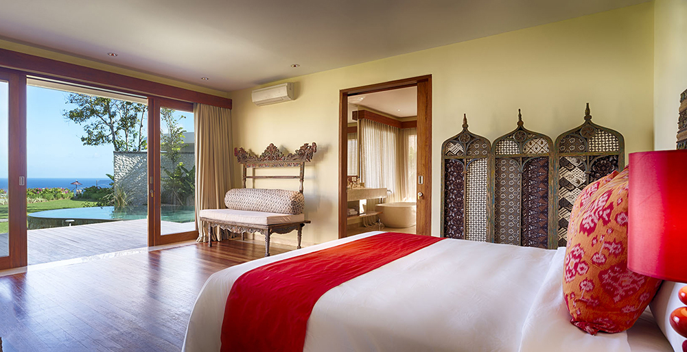 Pandawa Cliff Estate - Villa Markisa - Honeymoon suite decor