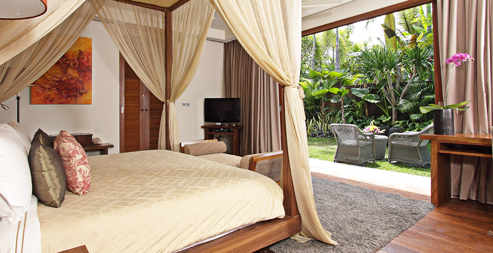 Villa Sarasvati - Guest bedroom terrace