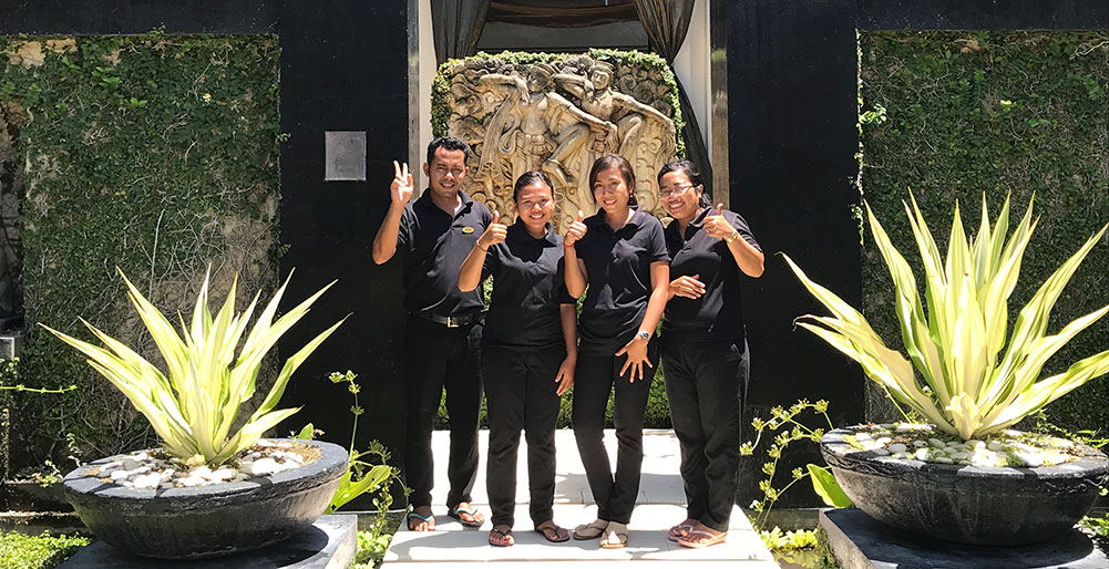 The Ylang Ylang - In-villa team