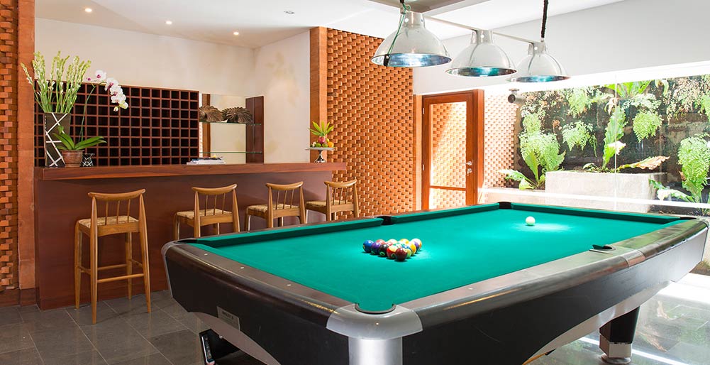 Villa Bayu Gita - Beachfront - Pool table