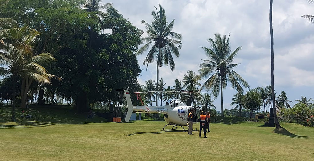 Kaba Kaba Estate - Expansive helipad area