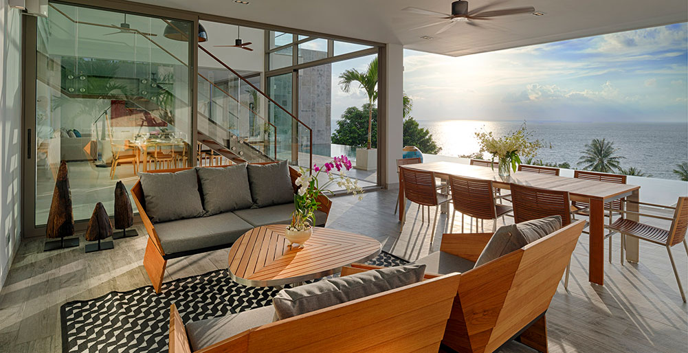 Malaiwana Duplex - Outdoor living spaces