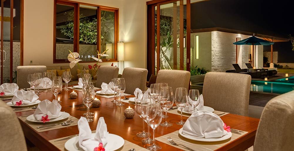 Pandawa Cliff Estate - Villa Marie - Dining