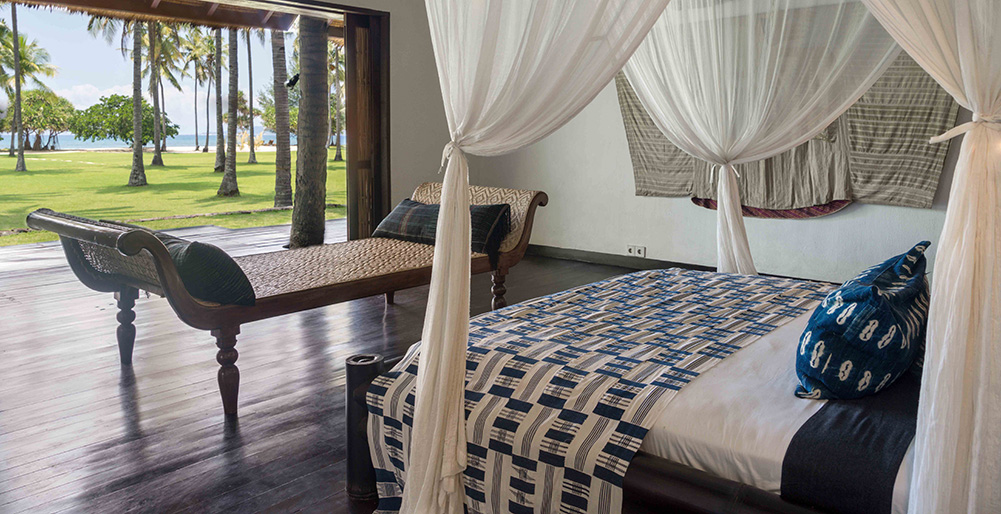 Sira Beach House - Beach bedroom one view