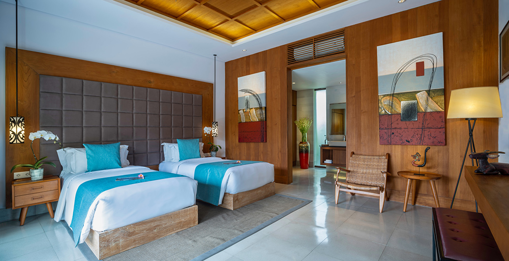 Villa Cendrawasih - Twin bedroom 